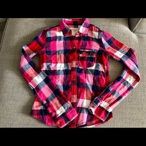 A&F checked Flannel Shirt